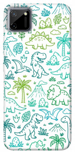 Чехол Dino pattern для Realme C11