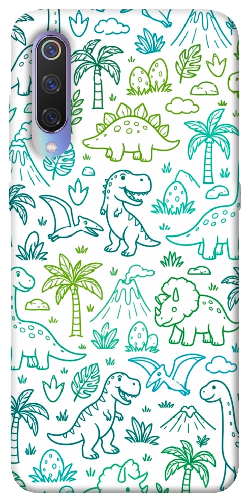 Чохол Dino pattern для Xiaomi Mi 9