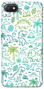 Чехол Dino pattern для Xiaomi Redmi 6A