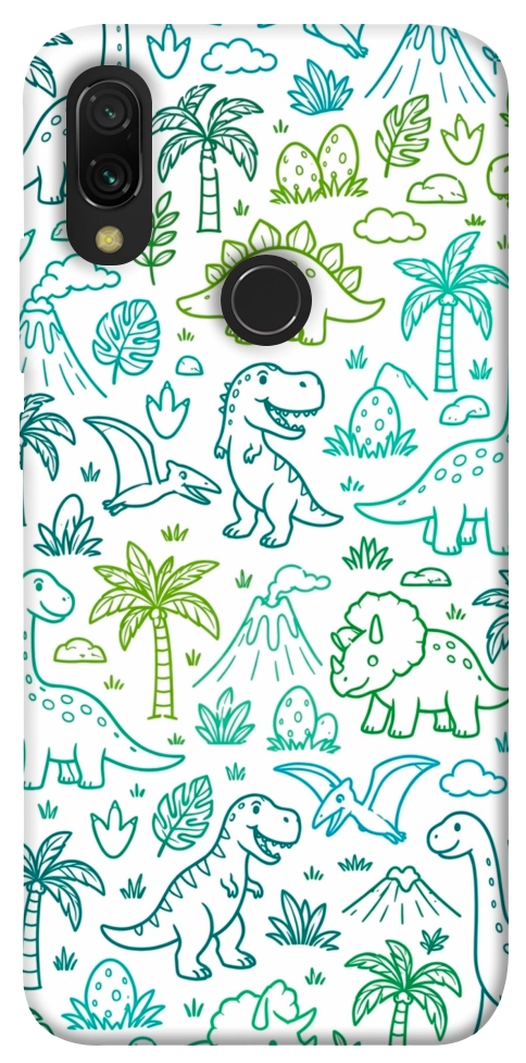 Чохол Dino pattern для Xiaomi Redmi 7