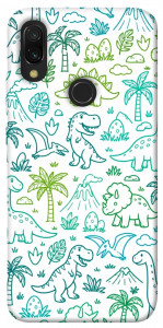 Чохол Dino pattern для Xiaomi Redmi 7