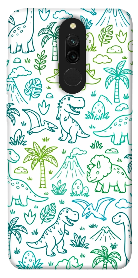 Чохол Dino pattern для Xiaomi Redmi 8