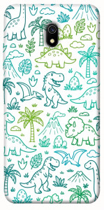 Чохол Dino pattern для Xiaomi Redmi 8a