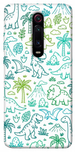Чохол Dino pattern для Xiaomi Mi 9T Pro