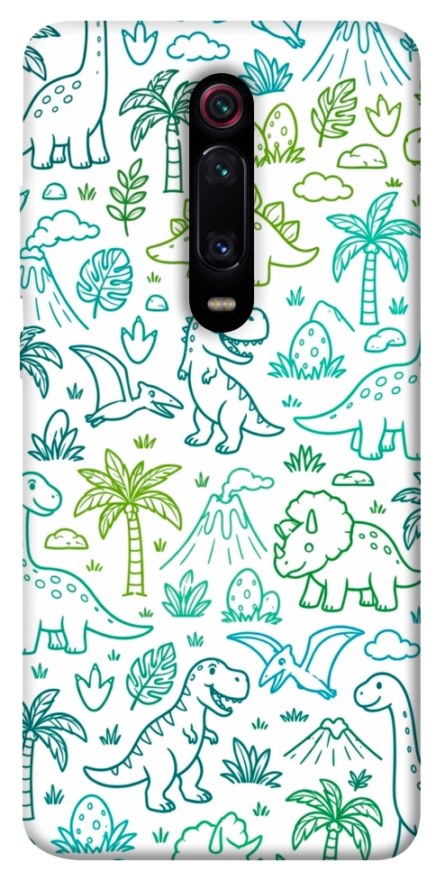 Чохол Dino pattern для Xiaomi Redmi K20 Pro