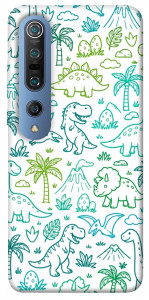 Чехол Dino pattern для Xiaomi Mi 10 Pro