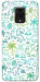 Чехол Dino pattern для Xiaomi Redmi Note 9 Pro