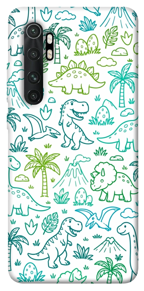 Чехол Dino pattern для Xiaomi Mi Note 10 Lite