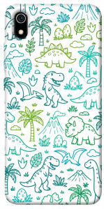 Чехол Dino pattern для Xiaomi Redmi 7A
