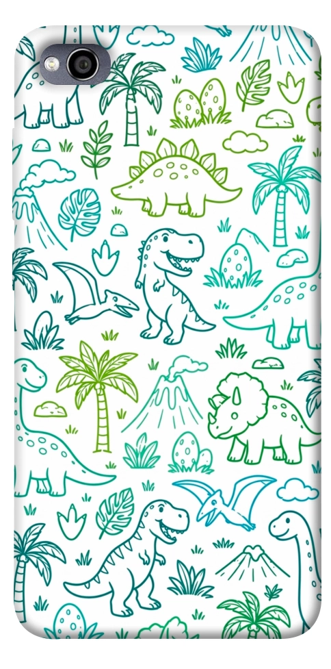 Чехол Dino pattern для Xiaomi Redmi 4A