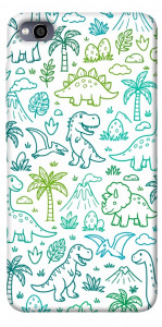 Чохол Dino pattern для Xiaomi Redmi 4A