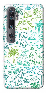 Чехол Dino pattern для Xiaomi Mi Note 10 Pro