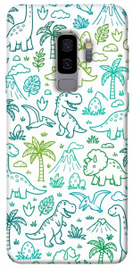 Чехол Dino pattern для Galaxy S9+