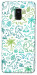 Чехол Dino pattern для Galaxy A8 (2018)