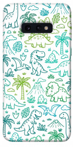 Чохол Dino pattern для Galaxy S10e