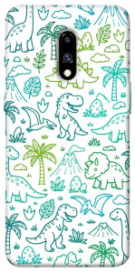 Чохол Dino pattern для OnePlus 7