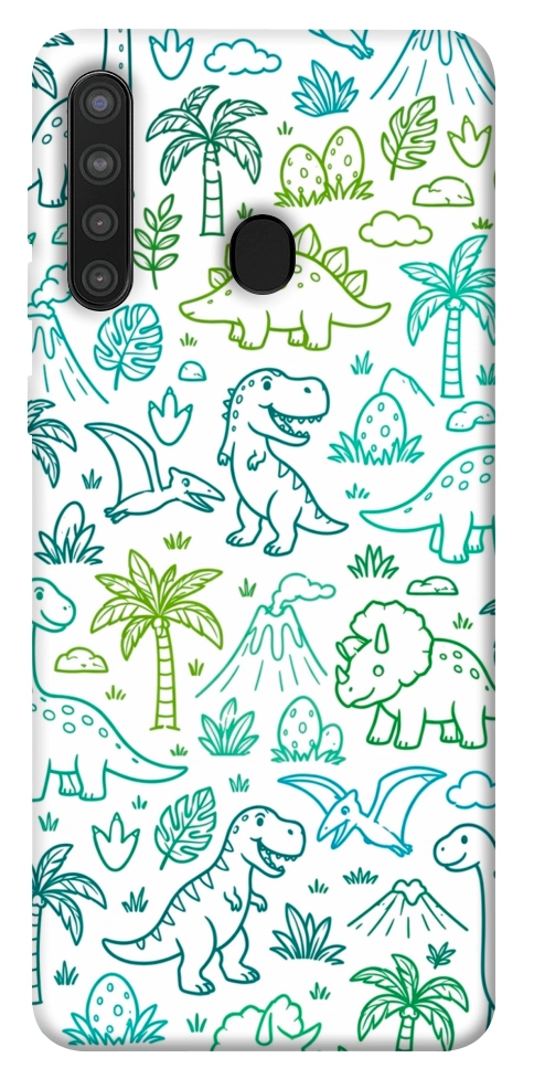 Чохол Dino pattern для Galaxy A21
