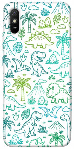 Чохол Dino pattern для Xiaomi Redmi 9A