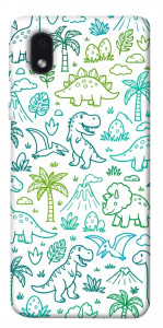 Чохол Dino pattern для Samsung Galaxy A01 Core