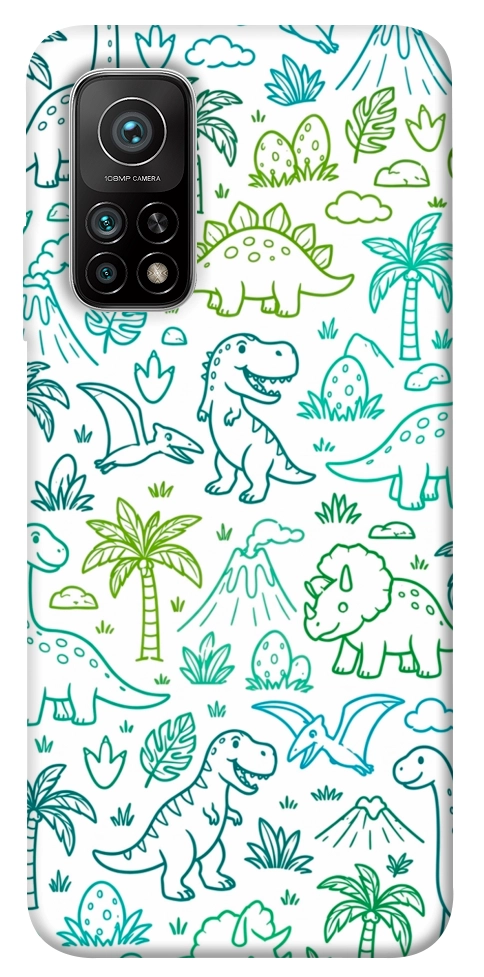 Чохол Dino pattern для Xiaomi Mi 10T