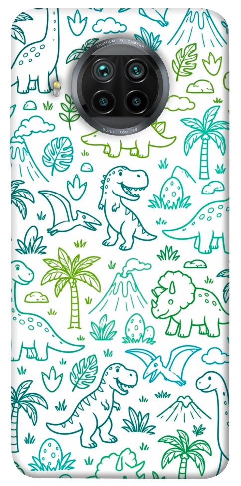 Чохол Dino pattern для Xiaomi Mi 10T Lite