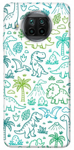 Чохол Dino pattern для Xiaomi Redmi Note 9 Pro 5G