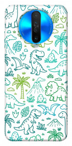 Чохол Dino pattern для Xiaomi Redmi K30