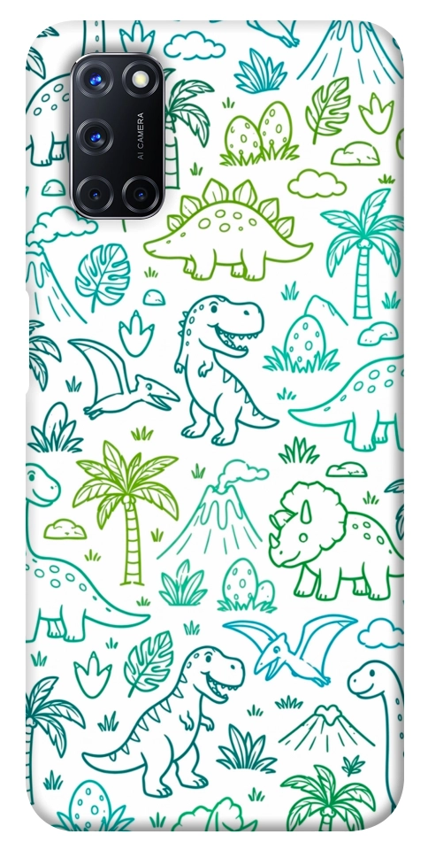 Чохол Dino pattern для Oppo A92