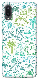 Чохол Dino pattern для Galaxy A02