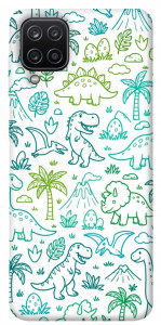 Чехол Dino pattern для Galaxy A12