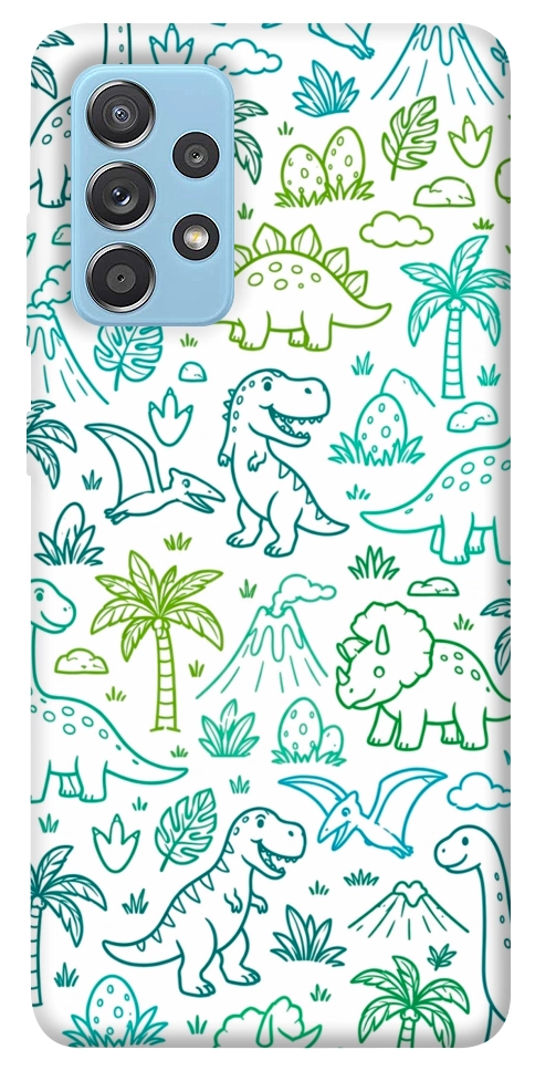 Чохол Dino pattern для Galaxy A52