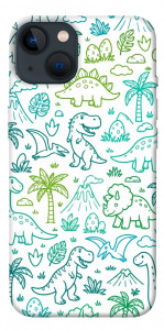 Чехол Dino pattern для iPhone 13