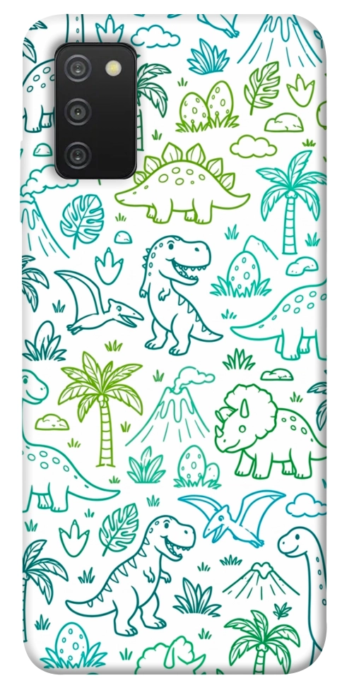 Чохол Dino pattern для Galaxy A03s