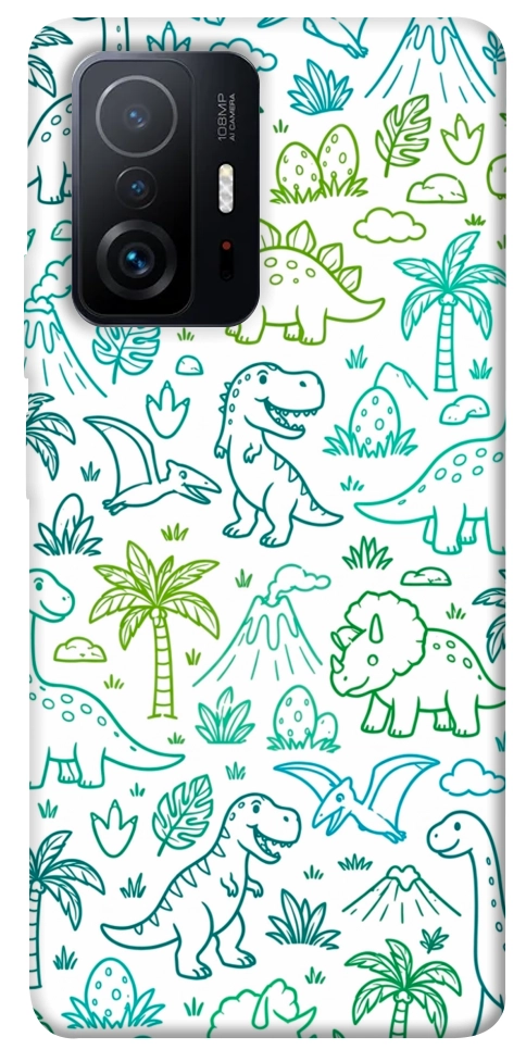 Чохол Dino pattern для Xiaomi 11T