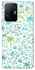 Чохол Dino pattern для Xiaomi 11T Pro