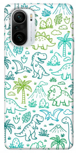 Чохол Dino pattern для Xiaomi Redmi K40 Pro+