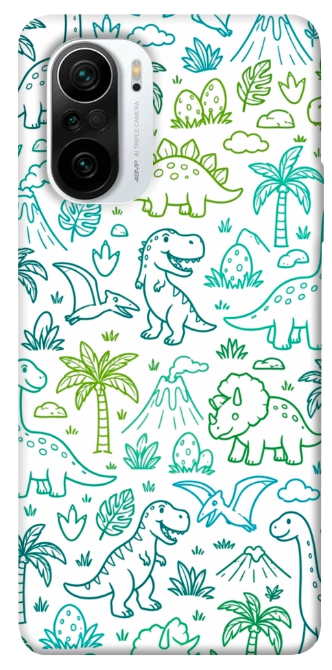 Чохол Dino pattern для Xiaomi Mi 11i