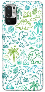 Чехол Dino pattern для Xiaomi Poco M3 Pro