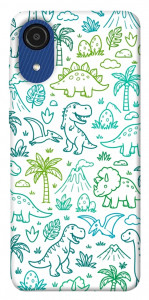 Чехол Dino pattern для Galaxy A03 Core