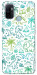 Чехол Dino pattern для Oppo A32