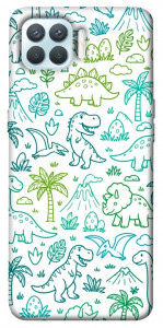 Чохол Dino pattern для Oppo F17 Pro