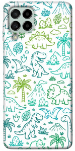 Чехол Dino pattern для Galaxy M53