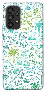 Чехол Dino pattern для Galaxy A53