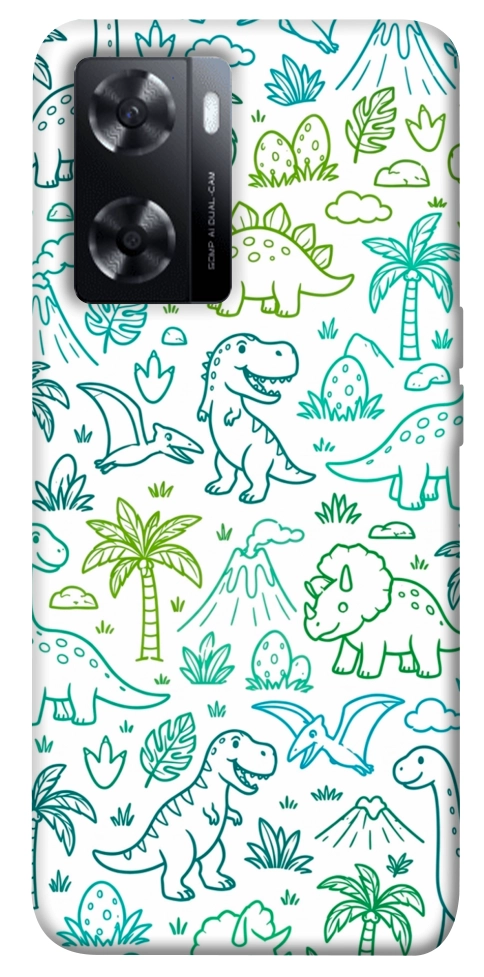 Чохол Dino pattern для Oppo A57s