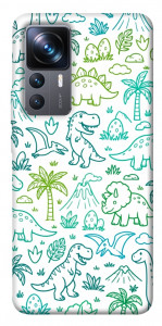 Чохол Dino pattern для Xiaomi 12T
