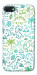 Чехол Dino pattern для iPhone SE (2022)
