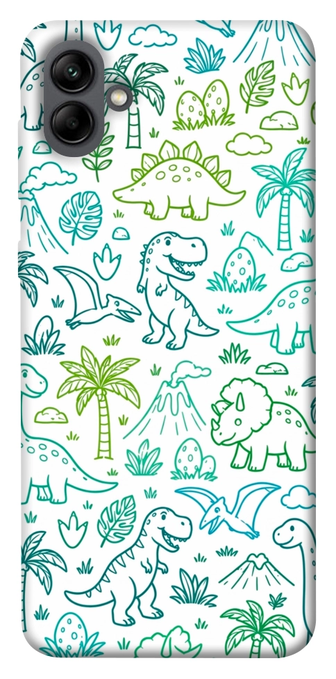 Чехол Dino pattern для Galaxy A04