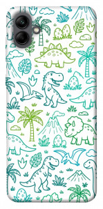 Чехол Dino pattern для Galaxy A04