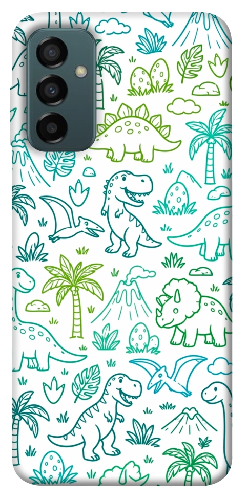 Чохол Dino pattern для Galaxy M13 4G