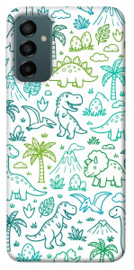Чохол Dino pattern для Galaxy M13 4G
